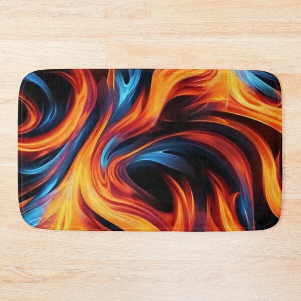 Item preview, Flames of Fury: A Fiery Pattern of Heat and Passion designed and sold by MaciejCraft.