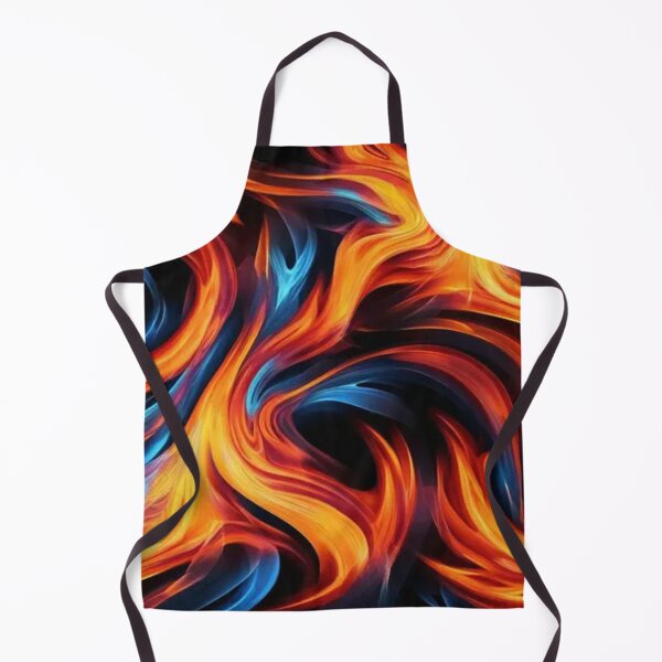 Item preview, Flames of Fury: A Fiery Pattern of Heat and Passion designed and sold by MaciejCraft.