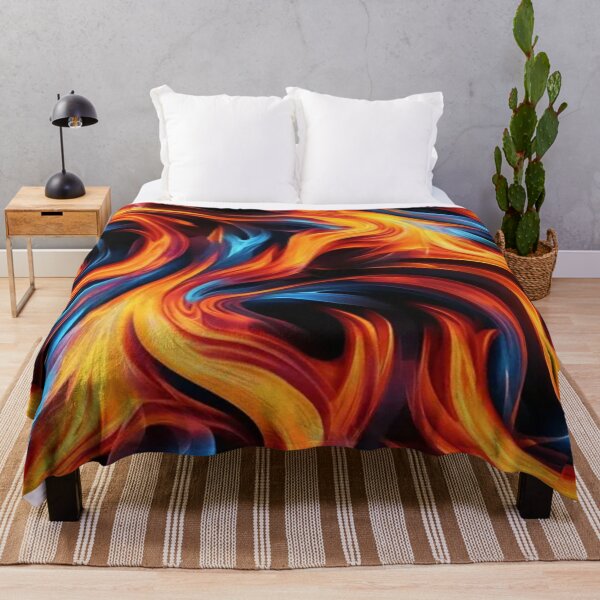 Item preview, Flames of Fury: A Fiery Pattern of Heat and Passion designed and sold by MaciejCraft.