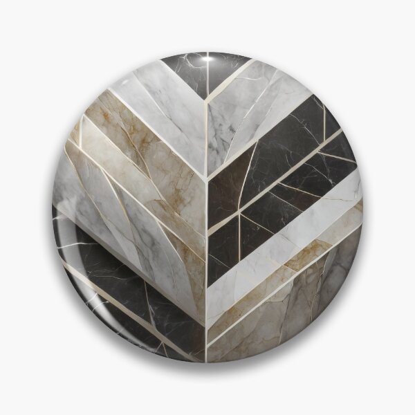 Item preview, Charcoal Black, Smokey Grey, White and Gold Layered Marble  designed and sold by Stageless Designs.