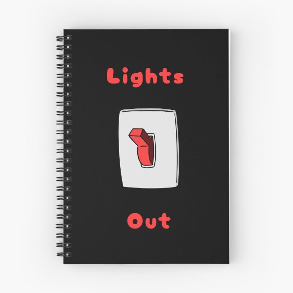 Item preview, Lights Out with Red Switch, Funny, Humorous  designed and sold by AASparksDesigns.