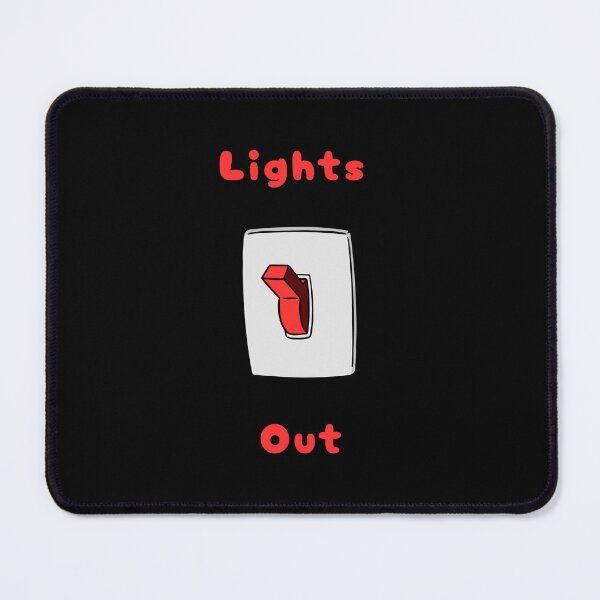 Item preview, Lights Out with Red Switch, Funny, Humorous  designed and sold by AASparksDesigns.