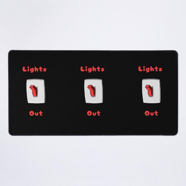 Item preview, Lights Out with Red Switch, Funny, Humorous  designed and sold by AASparksDesigns.