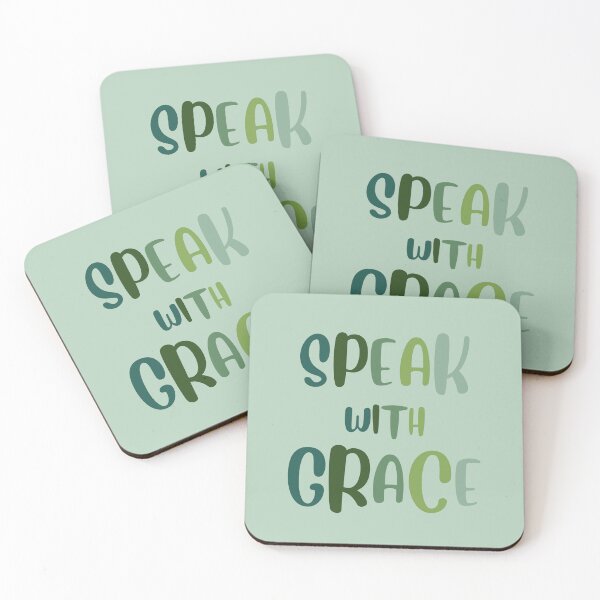 Item preview,  speak with grace designed and sold by Guleniza.