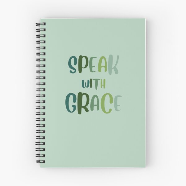 Item preview,  speak with grace designed and sold by Guleniza.