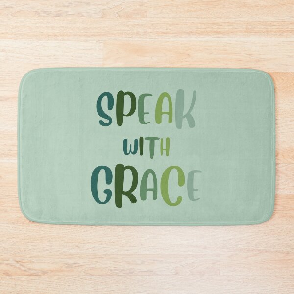 Item preview,  speak with grace designed and sold by Guleniza.