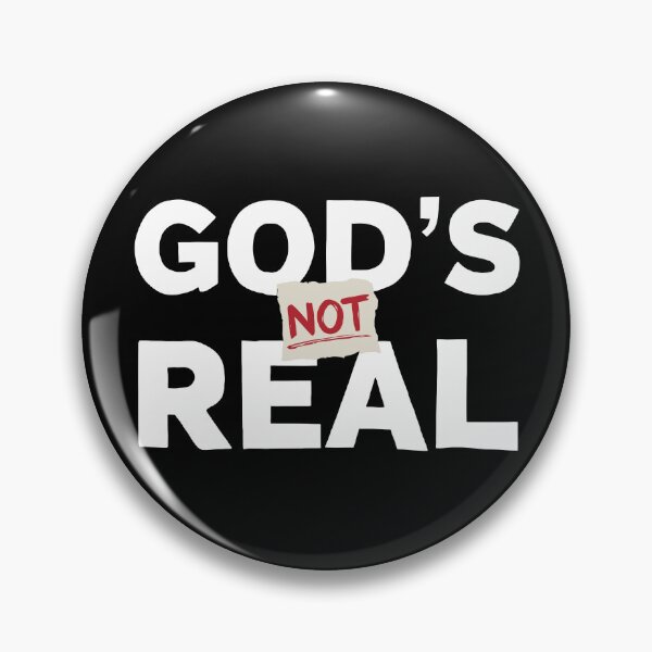 Item preview, God's Not Real designed and sold by Angry Swan Designs.