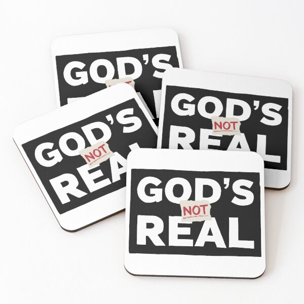 Item preview, God's Not Real designed and sold by Angry Swan Designs.