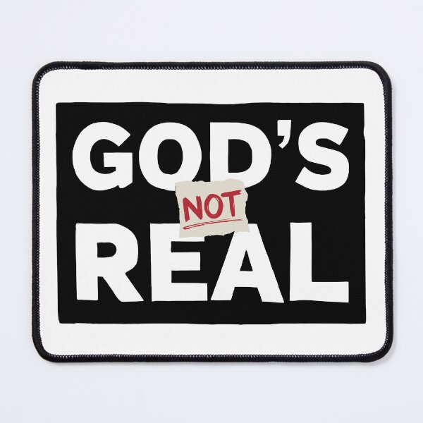Item preview, God's Not Real designed and sold by Angry Swan Designs.
