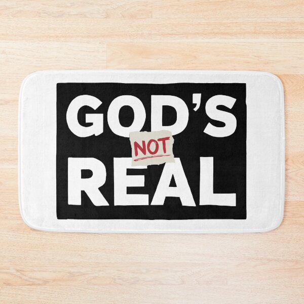 Item preview, God's Not Real designed and sold by Angry Swan Designs.