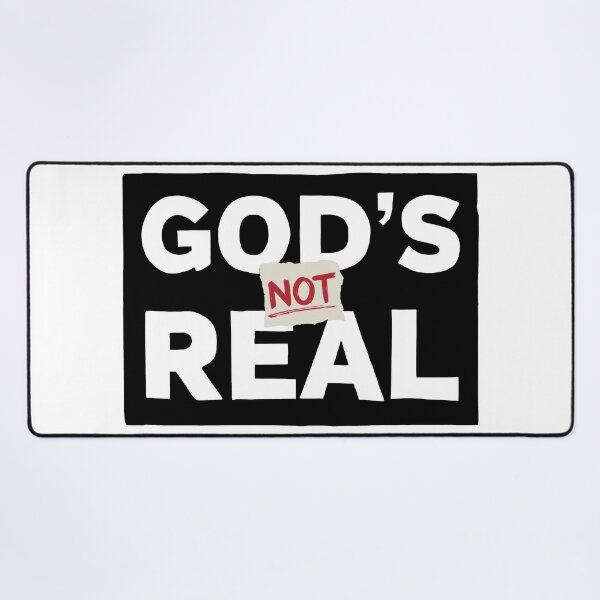 Item preview, God's Not Real designed and sold by Angry Swan Designs.