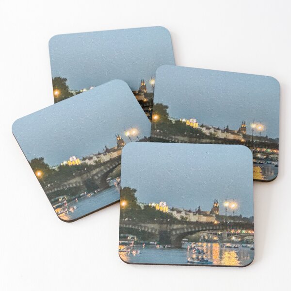 Item preview, Prague in a water painting style designed and sold by Vonklee.