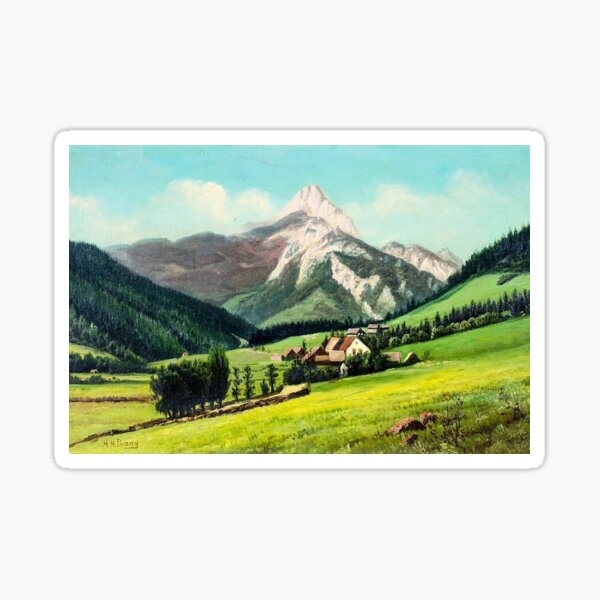 Item preview, Mountain Landscape designed and sold by tomorrowsart.