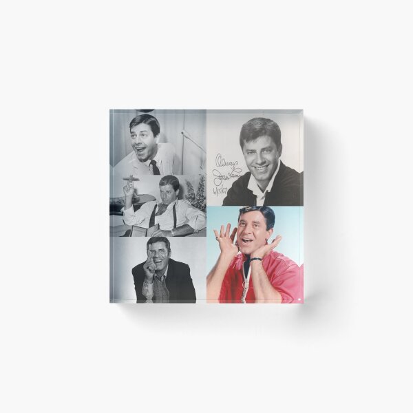 Item preview, Jerry Lewis Signed collage designed and sold by TribeMystic.