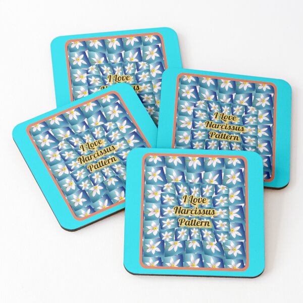 Item preview, White Narcissus Pattern designed and sold by Patternflower.