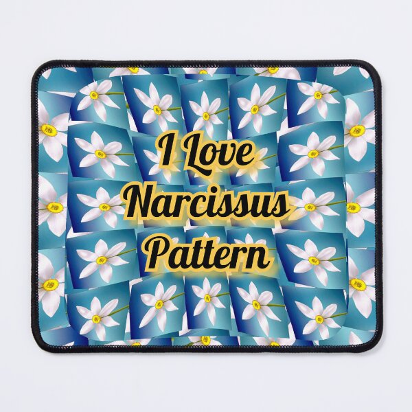 Item preview, White Narcissus Pattern designed and sold by Patternflower.