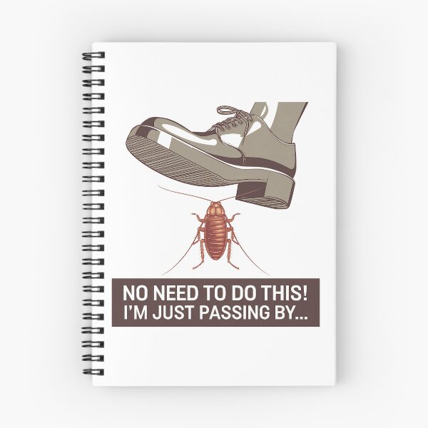Item preview, No Need To Do This, I'm Just Passing By - Funny Bug Excuse designed and sold by GRABAPSHOP.