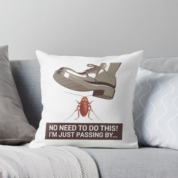 Item preview, No Need To Do This, I'm Just Passing By - Funny Bug Excuse designed and sold by GRABAPSHOP.