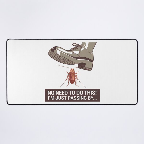 Item preview, No Need To Do This, I'm Just Passing By - Funny Bug Excuse designed and sold by GRABAPSHOP.