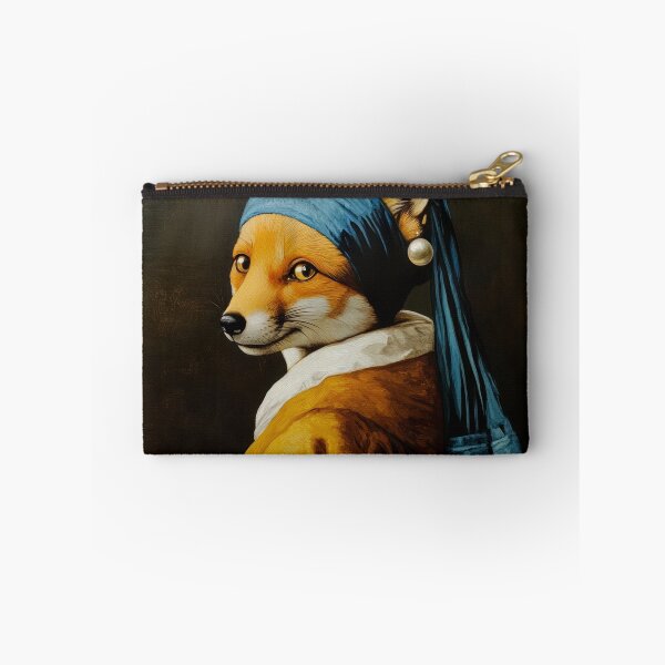 Item preview, The Fox with the Pearl Earring - Adaption from Jan Vermeer designed and sold by MysticMarble.