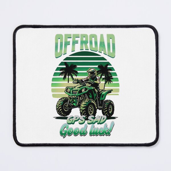 Item preview, Offroad Adventure Green Quad Sunset Escape designed and sold by SplashTastic.
