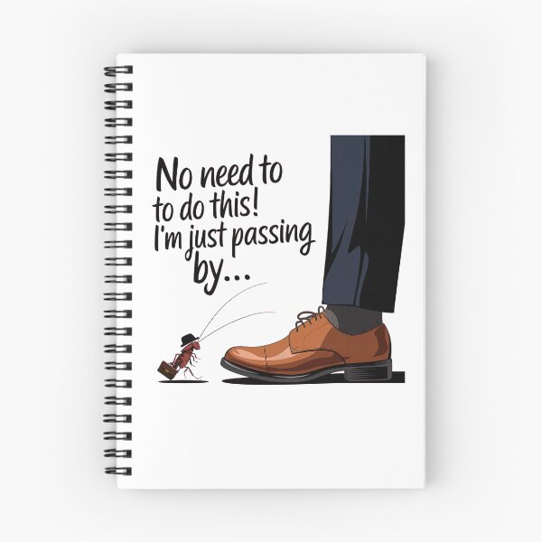 Item preview, No Need To Do This, I'm Just Passing By - Funny Bug Excuse designed and sold by GRABAPSHOP.