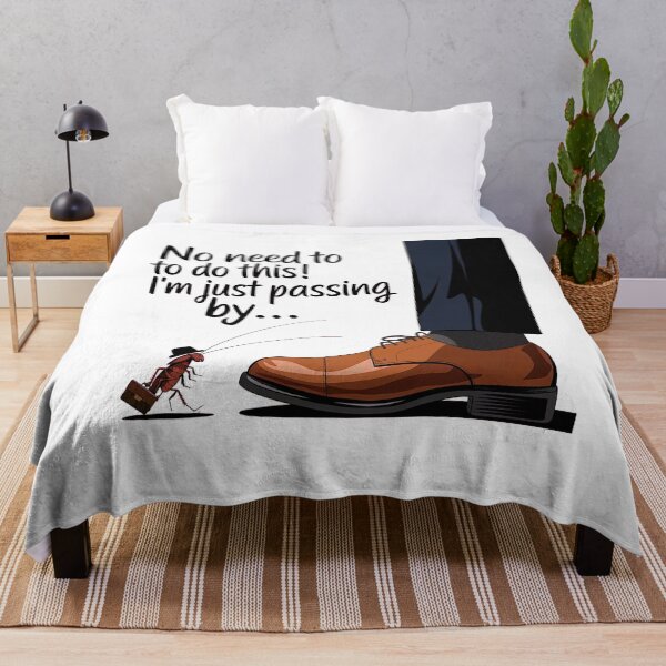 Item preview, No Need To Do This, I'm Just Passing By - Funny Bug Excuse designed and sold by GRABAPSHOP.