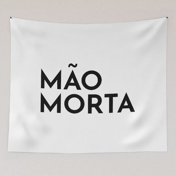 Item preview, Mão Morta band Portuguese - Black Version designed and sold by kelas2ebuhTM.