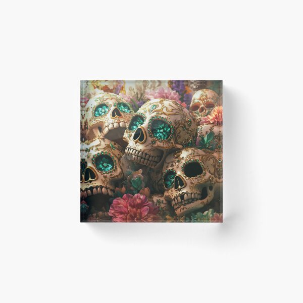 Item preview, Sugar Skull Fiesta designed and sold by MysticMarble.