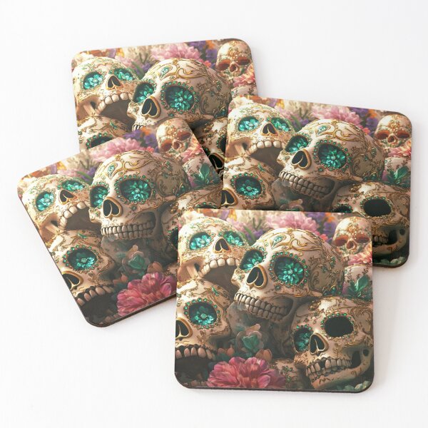 Item preview, Sugar Skull Fiesta designed and sold by MysticMarble.