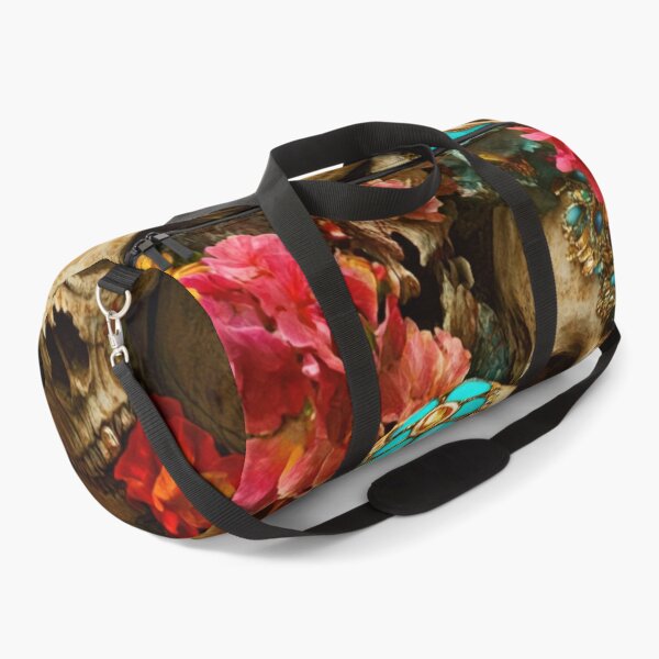 Item preview, Gilded Skulls with Flowers Garden Nightgarden designed and sold by MysticMarble.