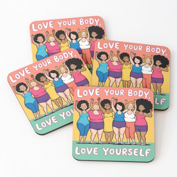 Item preview, Love your body-women's day designed and sold by Waseemkhan86.