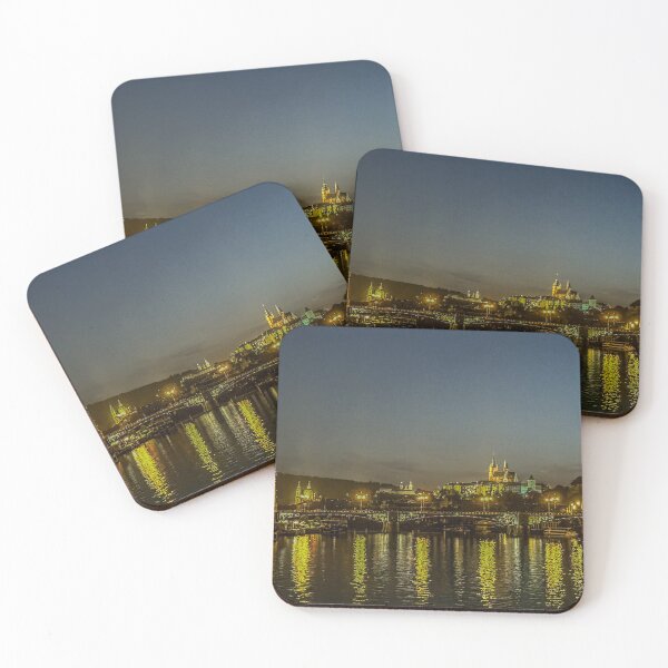 Item preview, Prague at night designed and sold by Vonklee.