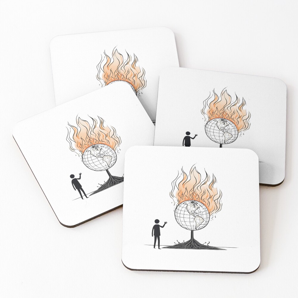 Item preview, Coasters (Set of 4) designed and sold by TeeHeeHeeStore.