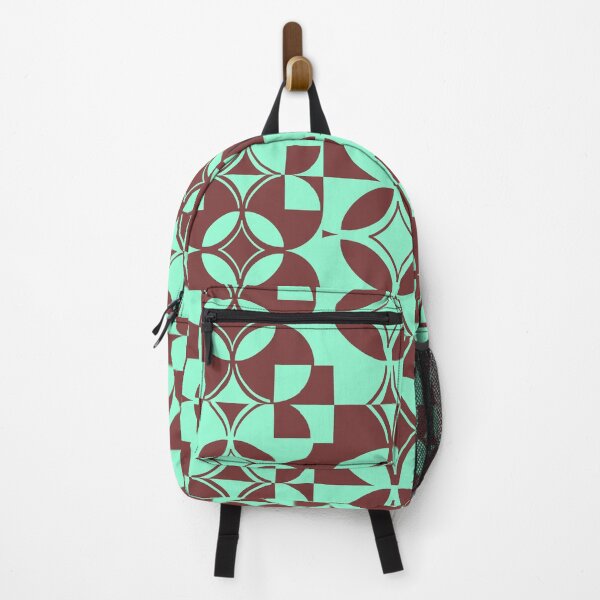 Item preview, Chocolate Mint Geometric Pattern designed and sold by donebyreena.
