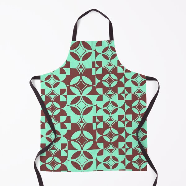 Item preview, Chocolate Mint Geometric Pattern designed and sold by donebyreena.