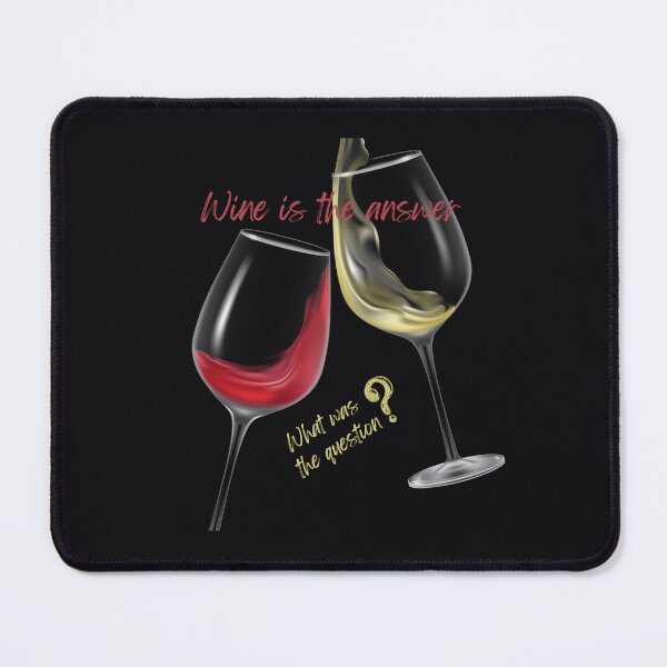 Item preview, Wine is the answer designed and sold by Petthecatshop.