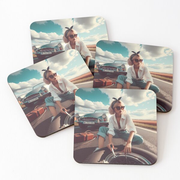 Item preview, Roadside blue designed and sold by Vibranta Studio.