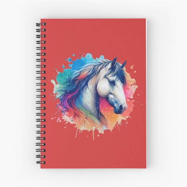 Item preview, A beautiful horse with a colorful background around designed and sold by Marcoshop10.