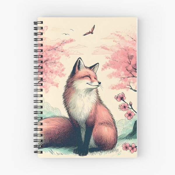 Item preview, Fox in Cherry Blossom Wonderland designed and sold by inkNext.
