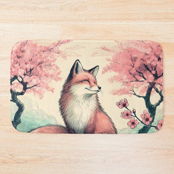Item preview, Fox in Cherry Blossom Wonderland designed and sold by inkNext.