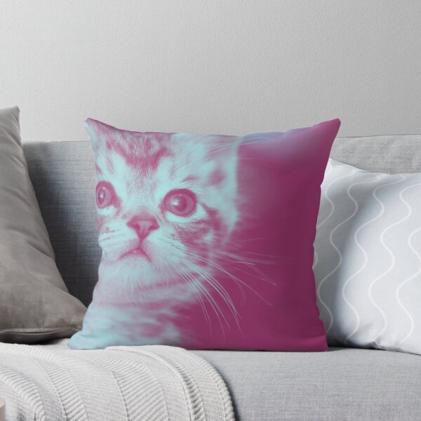 Item preview, Pink and Blue Tabby Cat Design designed and sold by CarefulCreation.