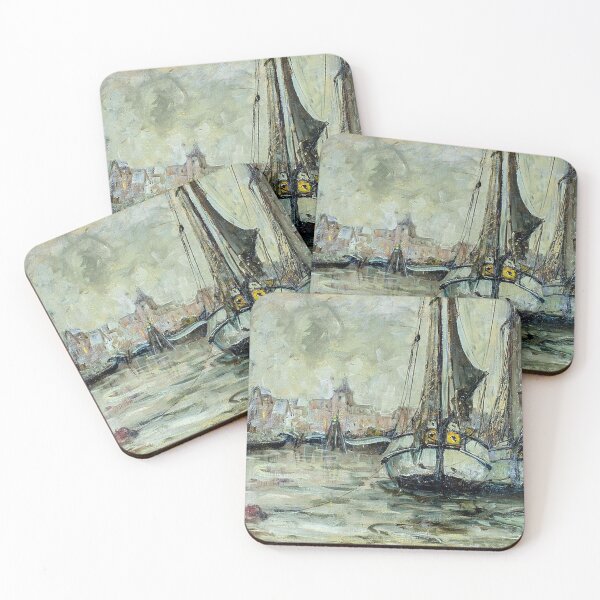 Item preview, Harbor Scene designed and sold by tomorrowsart.