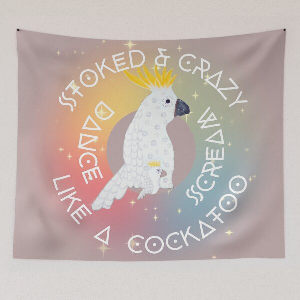 Item preview, Crazy cockatoo designed and sold by GabiVitryArt.
