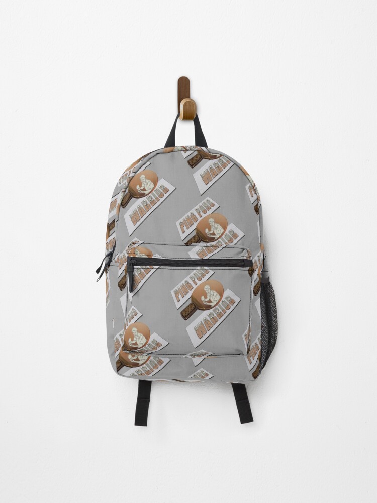 Thumbnail 1 of 3, Backpack, Ultimate Ping Pong Fighter designed and sold by RhonDesign.