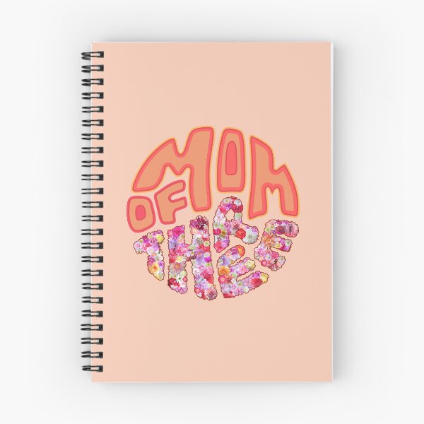 Item preview, Mom Of 3 Children - Colorful Flowers Design For Moms Who Love Flowers designed and sold by TheSassyNoble.
