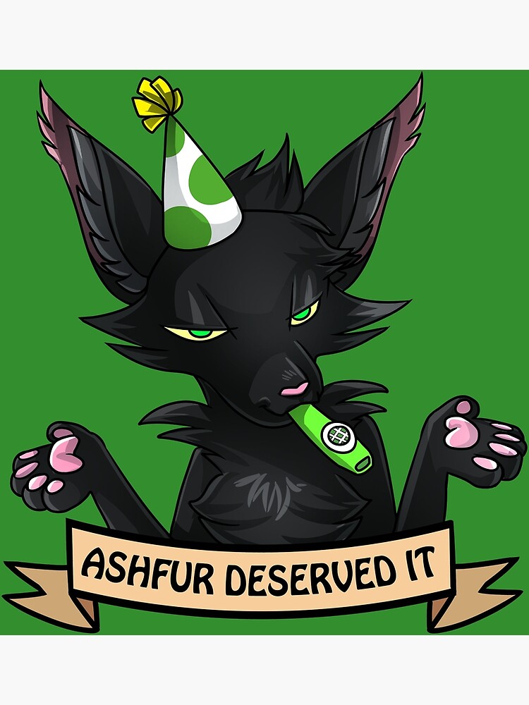 Ashfur X Hawkfrost Art Print Poster 