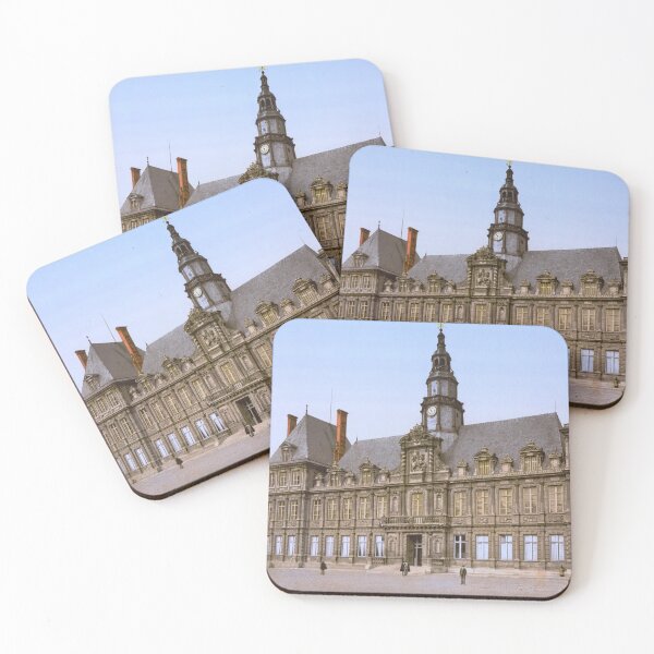 Item preview, City Hall in Reims designed and sold by 19th Century in Color.