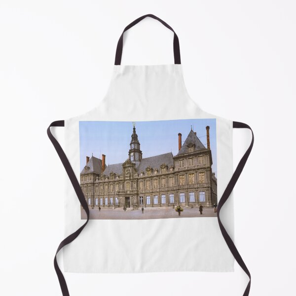 Item preview, City Hall in Reims designed and sold by 19th Century in Color.