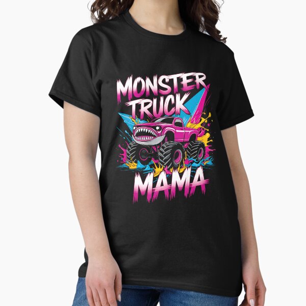Item preview, Monster Truck Mama T-Shirt - Tough Mom Gift designed and sold by deklnwart.